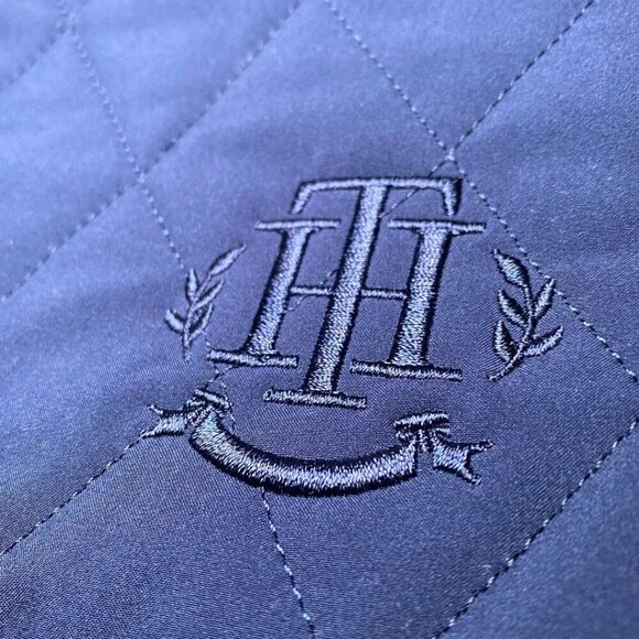 TOMMY HILFIGER Quilted Jacket Navy Size XXL - Picture 4 of 11